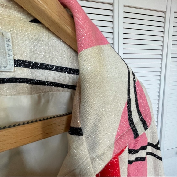 Alberto Makali Geometric Trench Coat - Picture 3 of 5